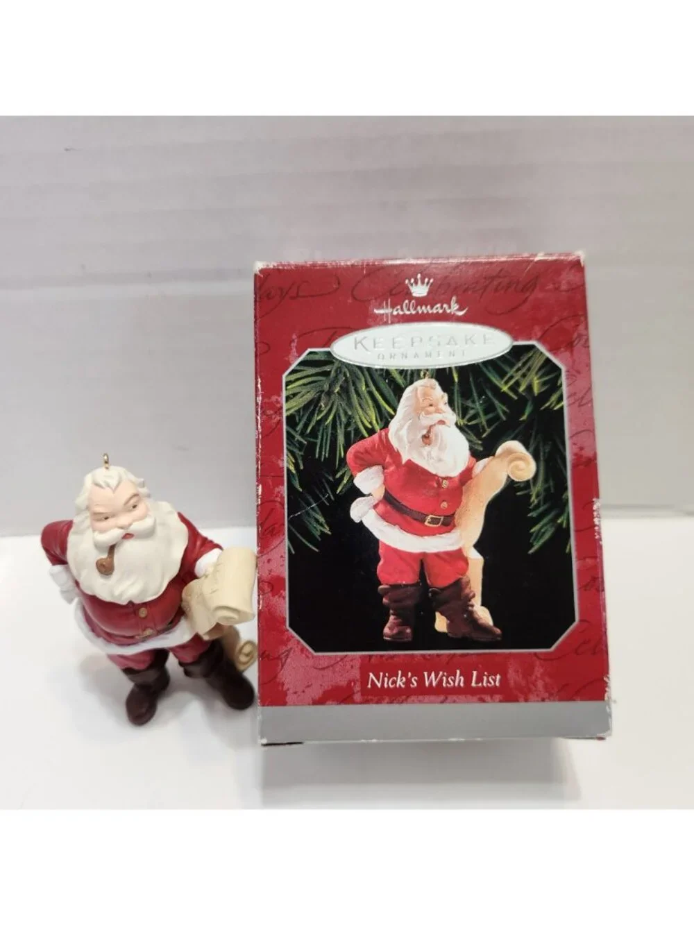 Hallmark Keepsake Ornaments Lot Of 5 Santa Figures Special Edition Collectibles